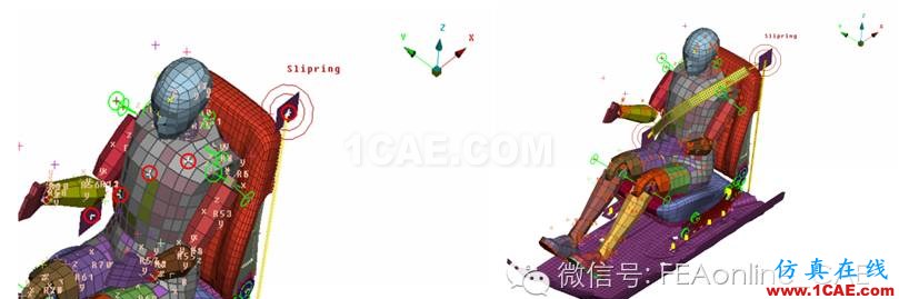 ANSA for LS-DYNA面板下建立安全带ANSA分析图片5