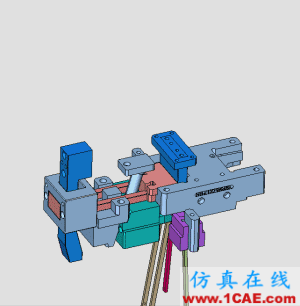 一目了然模具动态图，再不懂就不做设计了ug设计技术图片11