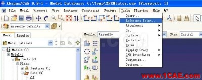 ABAQUS6.9版本XFEM(扩展有限元)例子的详细图解step by step