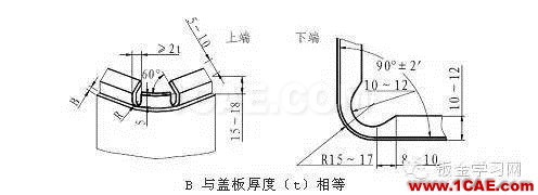 最全的钣金件结构设计准则，要收藏转发呦！！solidworks simulation应用技术图片35