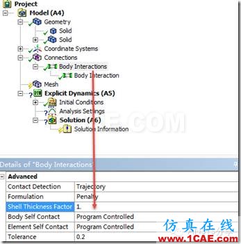 WORKBENCH对结构物的跌落分析ansys分析图片11
