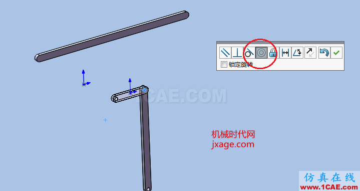 solidworks牛头刨床仿真solidworks仿真分析图片2