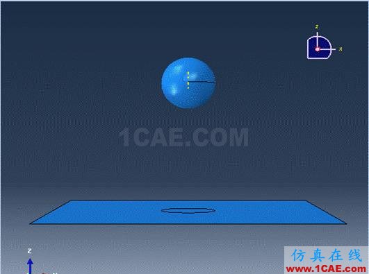 ABAQUS小球下落问题分析abaqus有限元仿真图片31