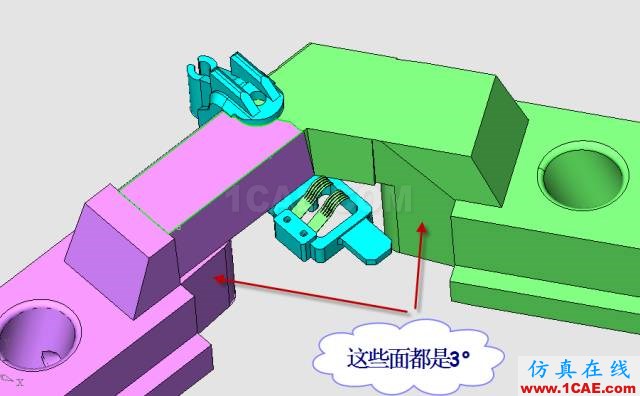 这套汽车传感器支架精密模具如何设计？ug模具设计技术图片19
