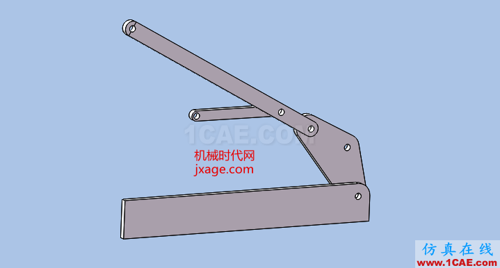 solidworks夹紧装置模拟solidworks仿真分析图片3
